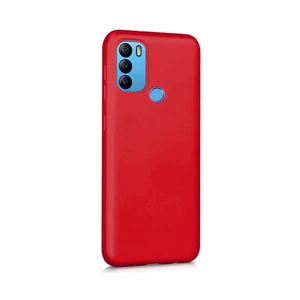 General Mobile Gm 21 Plus Kırmızı Silikon Rubber Kılıf Arka Kapak Kırmızı