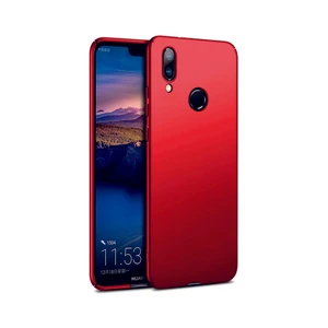 Huawei P20 Lite Kırmızı Silikon Rubber Kılıf Arka Kapak Kırmızı