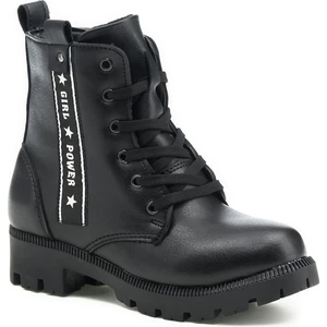 617101.F1PR Siyah Kız Çocuk Sneaker Bot