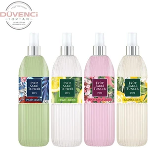 Eyüp Sabri Tuncer Kolonya Seti, Paris Gecesi, Japon Kiraz, Klasik Limon, Çeşme Limonu 150  ml