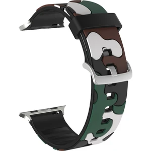 Apple Watch Uyumlu 38-40MM KRD24 Kamuflaj Kordon