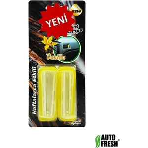 Gürler Oto Aksesuar Oto Petek Kalorifer Kokusu Sarı - 2paket (8ADET)