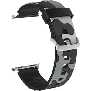 Apple Watch Uyumlu 38-40MM KRD24 Kamuflaj Kordon
