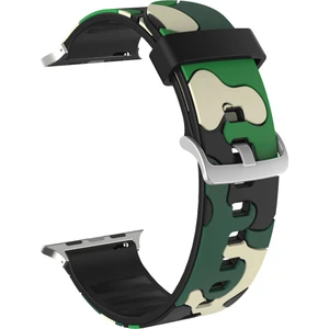 Apple Watch Uyumlu 38-40MM KRD24 Kamuflaj Kordon