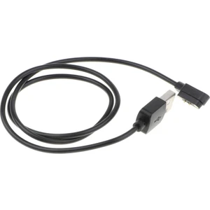Akıllı Saat Siyah Için 2 Pin Manyetik USB Veri Şarj Kablosu Kablosu (Yurt Dışından)