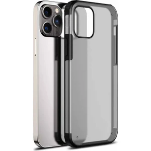 Apple iPhone 13 Pro Kılıf Frosted Frame Siyah
