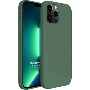 Apple iPhone 13 Pro Kılıf Groovy Soft Koyu Yeşil