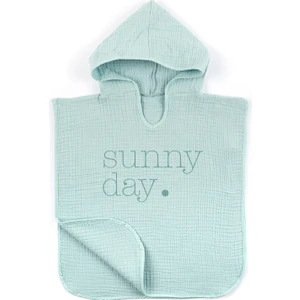 Tuğba Kuğu 4 Kat Müslin Panço - Policolor - Dot