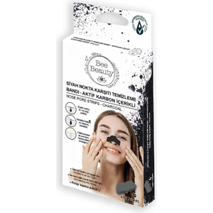 Bee Beauty Aktif Karbon Siyah Nokta Bandı 6'lı