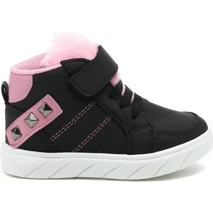 BOOKS NEW 1 PR Siyah Kız Çocuk High Sneaker