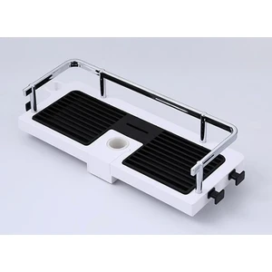 Banyo Duş Organizer Sabunluk Metalik Korumalı