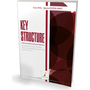 Pelikan Yayınları Key Structure 30 Structure Tests