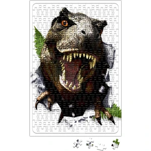Baskı Dükkanı T Rex Dinazor Puzzle 240 Parça Yapboz