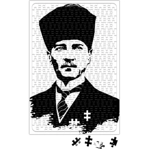 Baskı Dükkanı Mustafa Kemal Atatürk Puzzle 240 Parça Yapboz