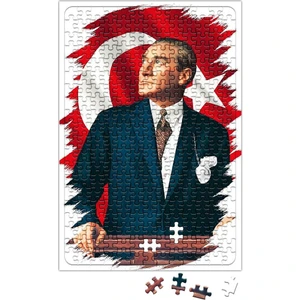 Baskı Dükkanı Mustafa Kemal Atatürk 3 Puzzle 240 Parça Yapboz