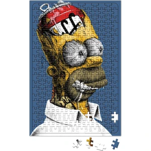 Baskı Dükkanı Homer Simpson Puzzle 240 Parça Yapboz