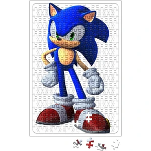Baskı Dükkanı Sonic Puzzle 240 Parça Yapboz