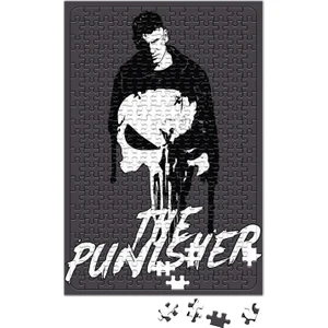 Baskı Dükkanı The Punisher O Justiceiro Supermen Puzzle 240 Parça Yapboz