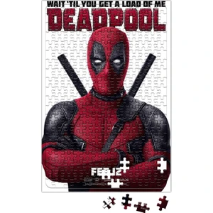 Baskı Dükkanı Deadpool Puzzle 240 Parça Yapboz