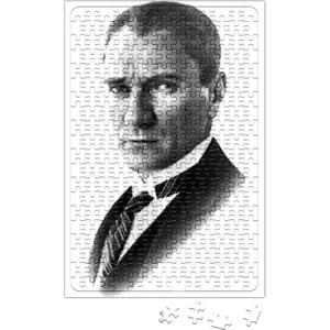 Baskı Dükkanı Mustafa Kemal Atatürk Puzzle 240 Parça Yapboz