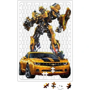 Baskı Dükkanı Bumblebee Transformes Puzzle 240 Parça Yapboz