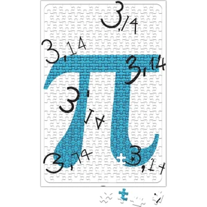 Baskı Dükkanı Pi Sayisi Mathematica Matematik Özel Tasarim Pi Günü Puzzle