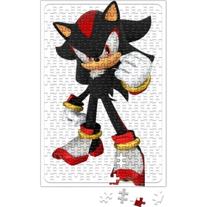 Baskı Dükkanı Shadow The Hedgehog Sonic Puzzle 240 Parça Yapboz