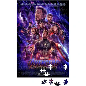 Baskı Dükkanı Marvel Avengers Puzzle 240 Parça Yapboz