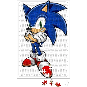Baskı Dükkanı Sonic Puzzle 240 Parça Yapboz