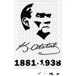 Baskı Dükkanı 10 Kasım Atatürk Puzzle 240 Parça Yapboz