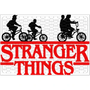Baskı Dükkanı Stranger Things Puzzle 240 Parça Yapboz