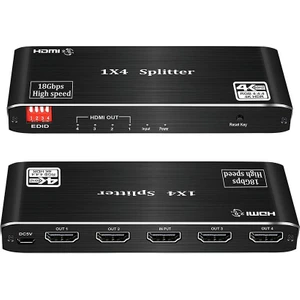 TS4K0104D 1x4 HDMI 2.0 4K 60Hz Splitter