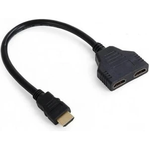 Temiz Pazar 2 Port Kablolu HDMI Çoklayıcı Switch - 2 Giriş 1 Çıkış Çoğaltıcı