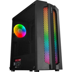 X-Base Temper Camlı 600W 80 Plus Bronze Argb Fanlı Bilgisayar Kasası