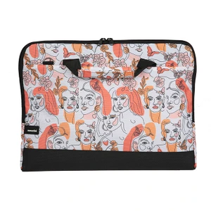 15.6'' Taban Korumalı, Omuz Askılı, Desenli  Notebook Laptop Macbook Çantası - Sirius