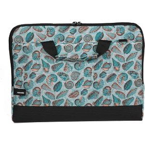 15.6'' Taban Korumalı, Omuz Askılı, Desenli  Notebook Laptop Macbook Çantası - Shell