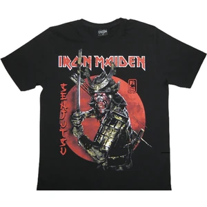 Iron Maiden Siyah Erkek Tişört-Senjutsu(1)