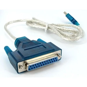 USB 2.0 To 25 Pin Paralel Lpt DB25 Dişi Yazıcı Kablosu