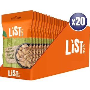 List Nuts Tuzlu Kavrulmuş Antep Fıstığı 20 x 40 G