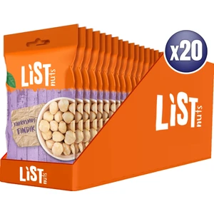 List Nuts Kavrulmuş Fındık Içi 20 x 34 G
