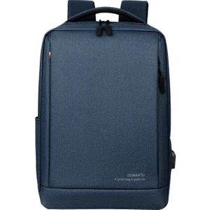 Gu Wei Xuan Erkek Laptop Sırt Çantası, Laptop ve Notebook Için 15.6 Inç Seyahat Sırt Çantası, Lise / Kolej Sırt Çantası, USB Şarj Portlu Suya Dayanıklı Iş Çantası(Yurt Dışından)
