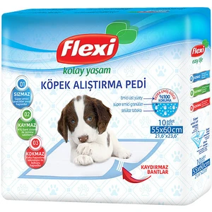 Eğitim Çiş Pedi 55 x 60 Kaydırmaz Bantlı 10 Lu x 5 Adet