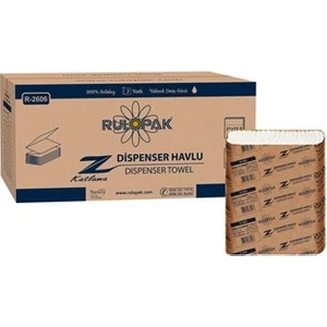 RULOPAK Z Katlı Kağıt Havlu  200 Lü 12 Paket