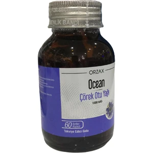 Ocean Çörek Otu Yağı 60 Kapsül Şişe