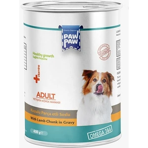 Kuzu Etli Soslu Yetişkin Köpek Konservesi 400 gr
