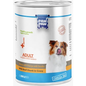 Sığır Etli Soslu Yetişkin Köpek Konservesi 400 gr