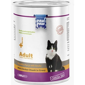 Tavuklu Soslu Yetişkin Kedi Konservesi 400 gr