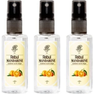 Sprey Kolonya Mandarine 50 ml x 3 Adet Pet Şişe
