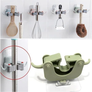 Kaizen Market Çok Amaçlı Mop Fırça Askı Aparatı (3 Lu Paket)