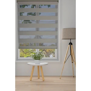 Clarıss Home Pliseli Bej Mutfak Oda Salon Ofis Cam Balkon  zebra Stor Perde